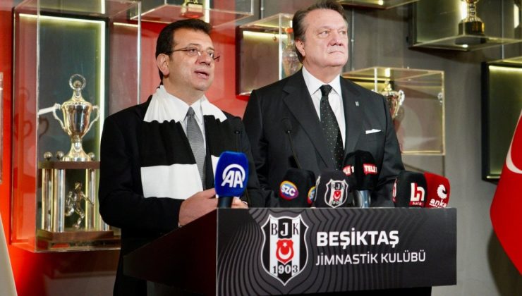 İmamoğlu’ndan Beşiktaş’a Ziyaret