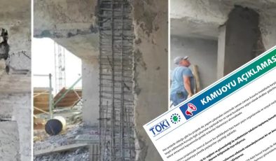 TOKİ Hatay’daki konutların tamiratlarını yapıp soruşturma başlattı