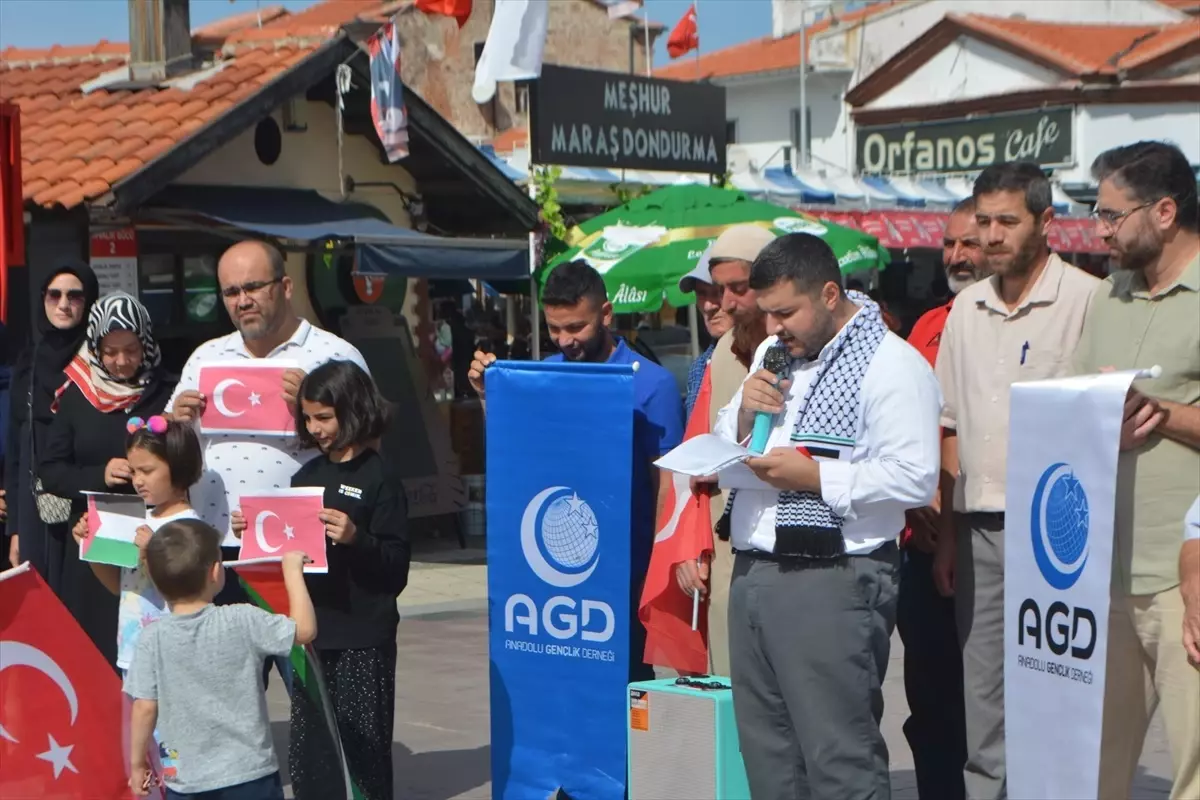 AGD Filistin’e Destek İçin Ayvalık’ta Toplandı