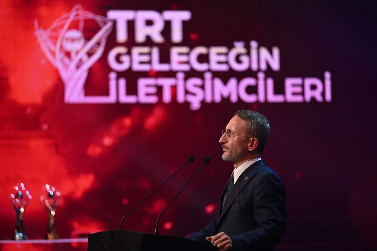 Cumhurbaşkanlığı İletişim Başkanı Altun, TRT Geleceğin İletişimcileri Yarışması Ödül Töreni’nde konuştu Açıklaması