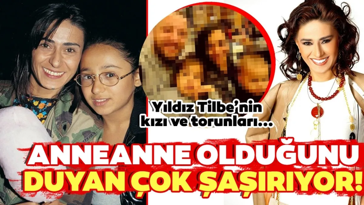 58 yaşındaki Yıldız Tilbe’nin anneanne olduğunu duyan inanamadı! Sır gibi sakladığı kızı hayran bıraktı! İşte gözlerden uzak tuttuğu kızı ve torunları…