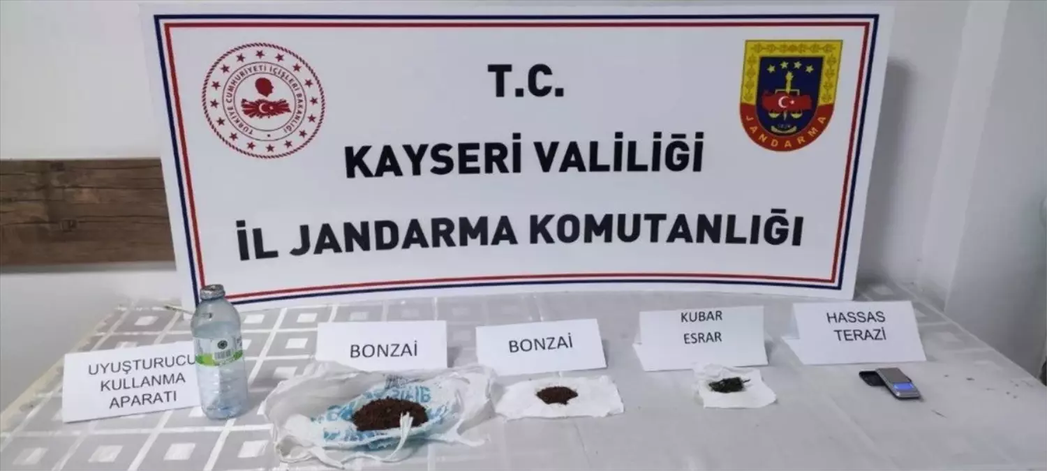 Kayseri’de Uyuşturucu Operasyonu: 3 Gözaltı