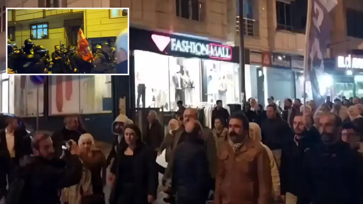 Kayyum kararları Esenyurt’u karıştırdı! Terör propagandası yapan gruba polisten müdahale