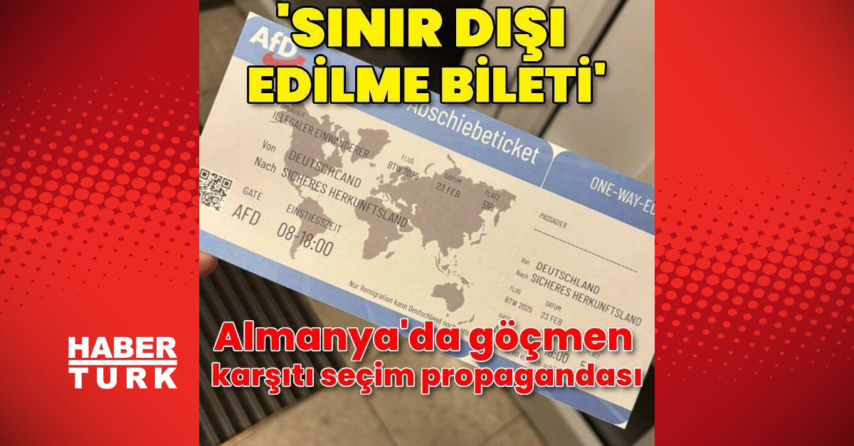 Almanya’da göçmen karşıtı seçim kampanyası