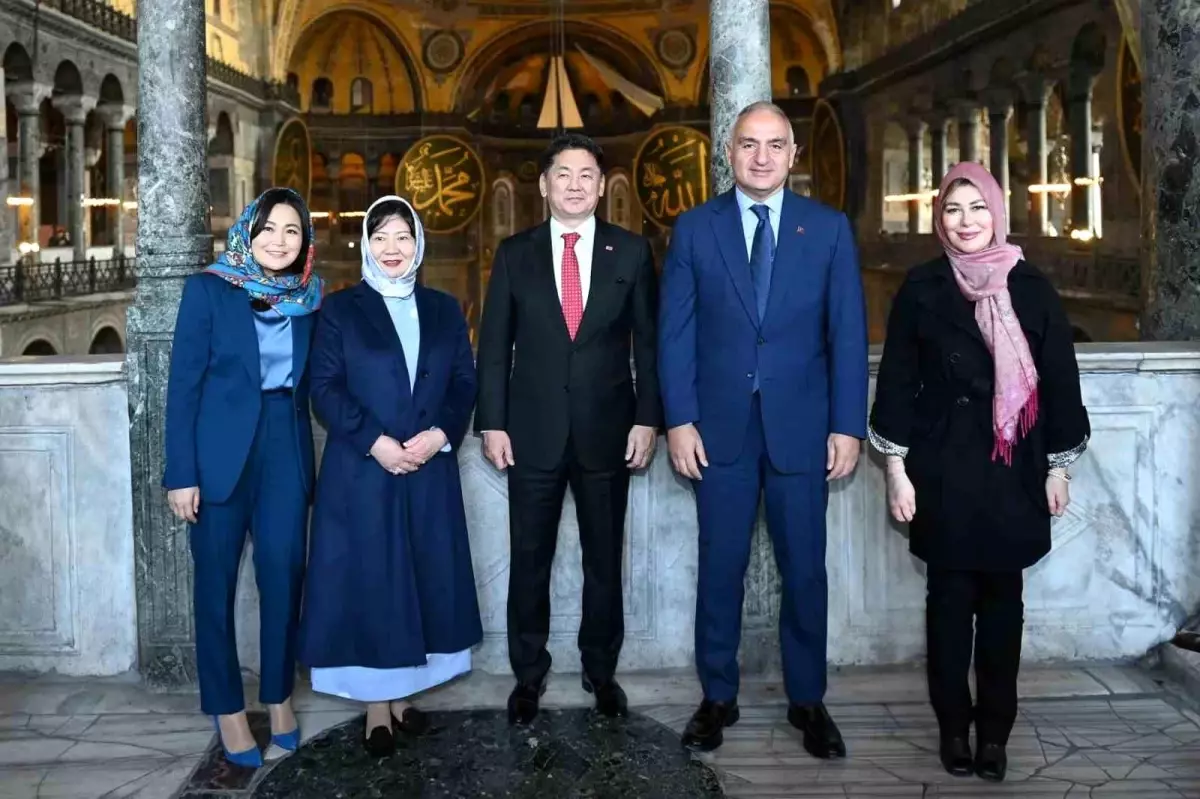 Bakan Ersoy, Moğolistan Cumhurbaşkanı ile İstanbul’da