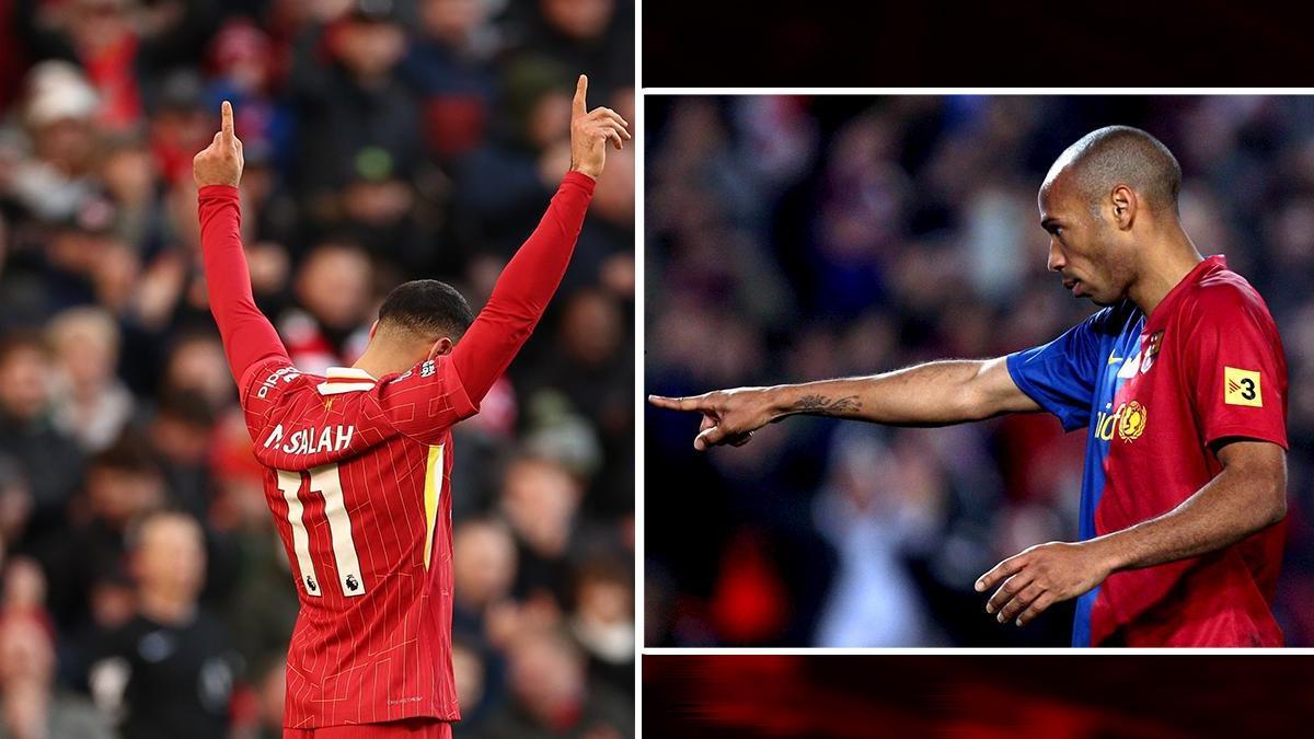 Mohamed Salah, Thierry Henry’i solladı!