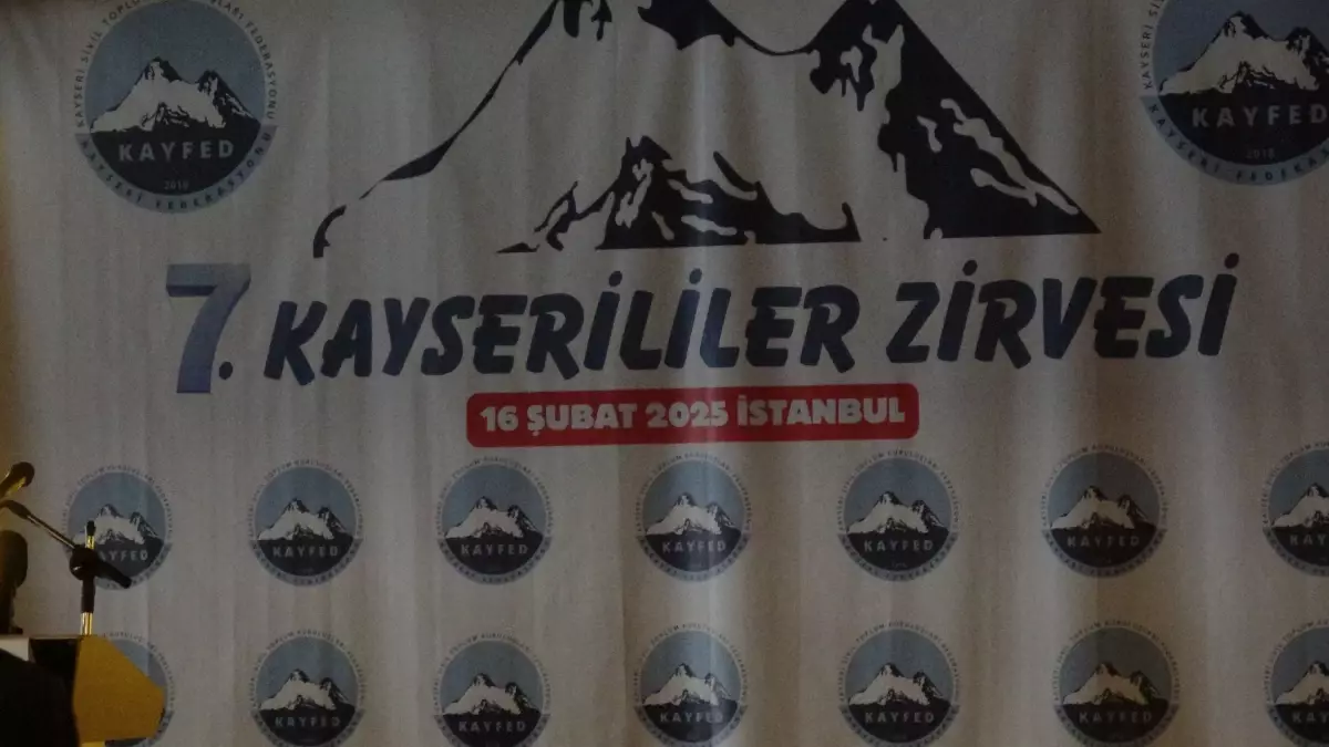 7. Kayserililer Zirvesi İstanbul’da Gerçekleşti