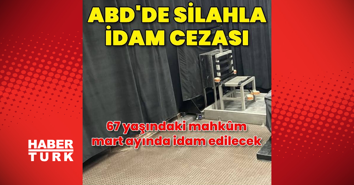 ABD’de bir mahkûm silahla idam edilmeyi tercih etti