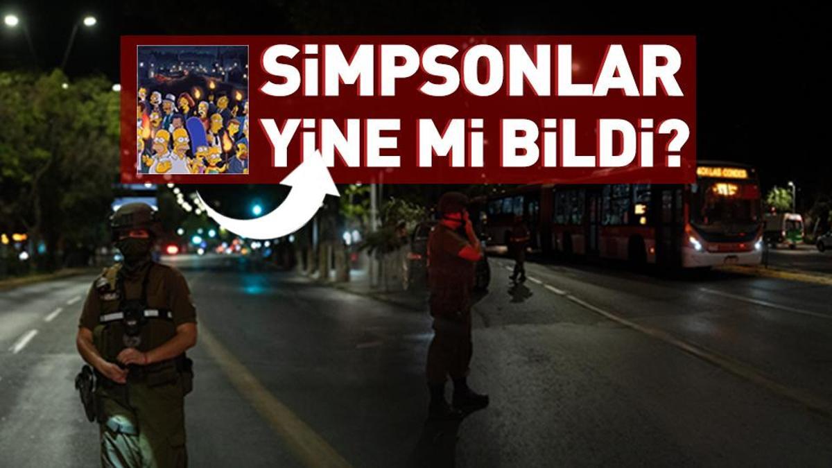 Simpsonlar’dan bir kehanet daha! YİNE Mİ BİLDİ? Bir ülke karanlığa gömüldü!